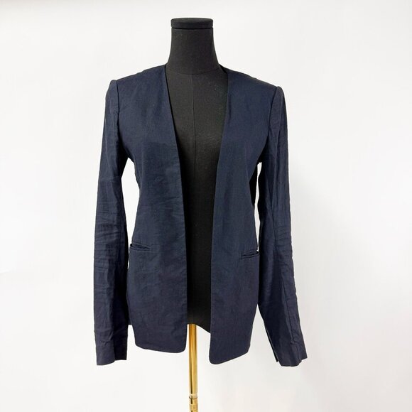 THEORY BRAND COTTON BLAZER SIZE SMALL - Picture 2 of 7